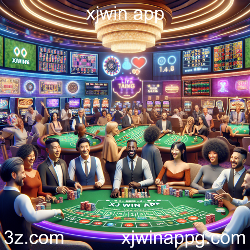 A Emoção dos Jogos ao Vivo no xjwin App
